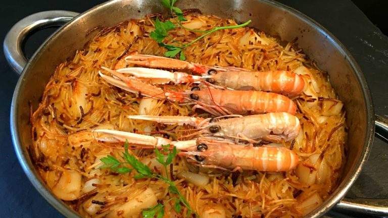 &iexcl;Descubre el secreto de una deliciosa fideu&aacute; con sepia y gambas congeladas!
